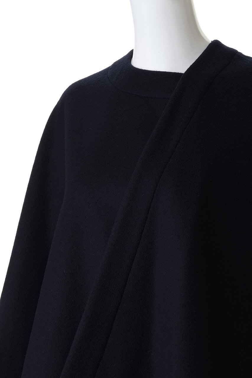 【エムフィル/M Fil】のスペリオルビーバー アシンメトリーマント 人気、トレンドファッション・服の通販 founy(ファニー) 　ファッション　Fashion　レディースファッション　Fashion for Women　アウター　Coat / Outerwear Collection　コート・ロングコート・ピーコート　Long Coats, Peacoats & More　ショート　Short, Short Length　新作・新入荷　New Arrivals / New In　other-5|ID: prp329100004705638 ipo3291000000033984114