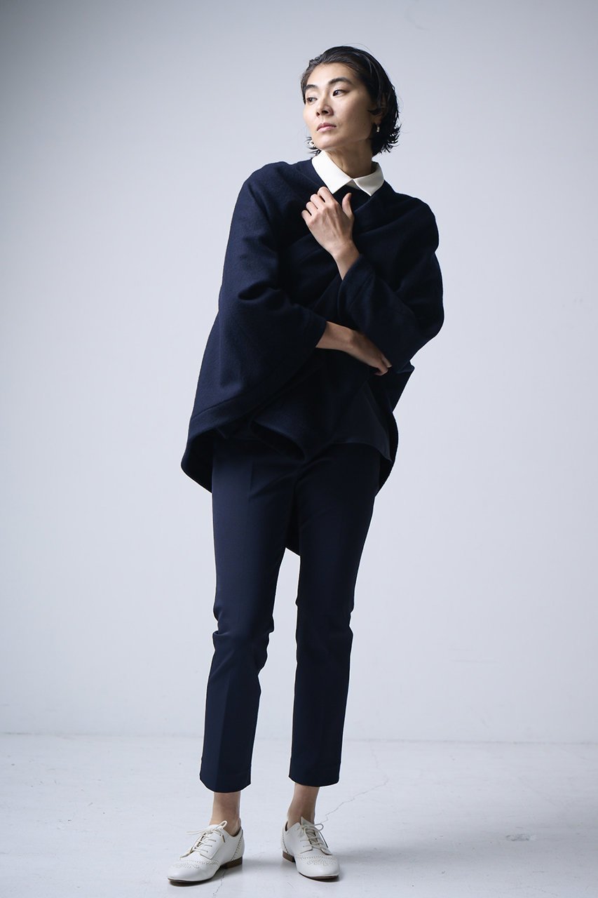 【エムフィル/M Fil】のスペリオルビーバー アシンメトリーマント 人気、トレンドファッション・服の通販 founy(ファニー) 　ファッション　Fashion　レディースファッション　Fashion for Women　アウター　Coat / Outerwear Collection　コート・ロングコート・ピーコート　Long Coats, Peacoats & More　ショート　Short, Short Length　other-8|ID: prp329100004705638 ipo3291000000034057393