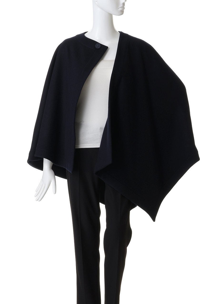 【エムフィル/M Fil】のスペリオルビーバー アシンメトリーマント 人気、トレンドファッション・服の通販 founy(ファニー) 　ファッション　Fashion　レディースファッション　Fashion for Women　アウター　Coat / Outerwear Collection　コート・ロングコート・ピーコート　Long Coats, Peacoats & More　ショート　Short, Short Length　other-7|ID: prp329100004705638 ipo3291000000035564110