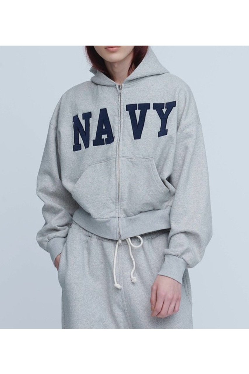 【アンスクリア/INSCRIRE】のNAVY ジップ フーディー 人気、トレンドファッション・服の通販 founy(ファニー) 　ファッション　Fashion　レディースファッション　Fashion for Women　トップス・カットソー　Cut & Sew Tops　シャツ・ブラウス・オフィスカジュアル　Elegant Blouses & Button-Ups　レディースパーカー・カジュアルフーディー　Casual Hoodies & Sweatshirts　ロングTシャツ・Tシャツ　Longline T-Shirts & Tees　スウェット・クルーネックトップス　Sweatshirts & Crewnecks / Relaxed Fit Sweat Tops　カットソー・ベーシックTシャツ　Cut-and-Sewn Tops / Stretch Tees & Basics　コンビ　Combo, Combination Style　ショート　Short, Short Length　ジップ　Zip, Zipper　トレンド　Trend, Trending Now　フロント　Front, Front Design　定番　Standard, Basic Item　新作・新入荷　New Arrivals / New In　other-8|ID: prp329100004705643 ipo3291000000033984156