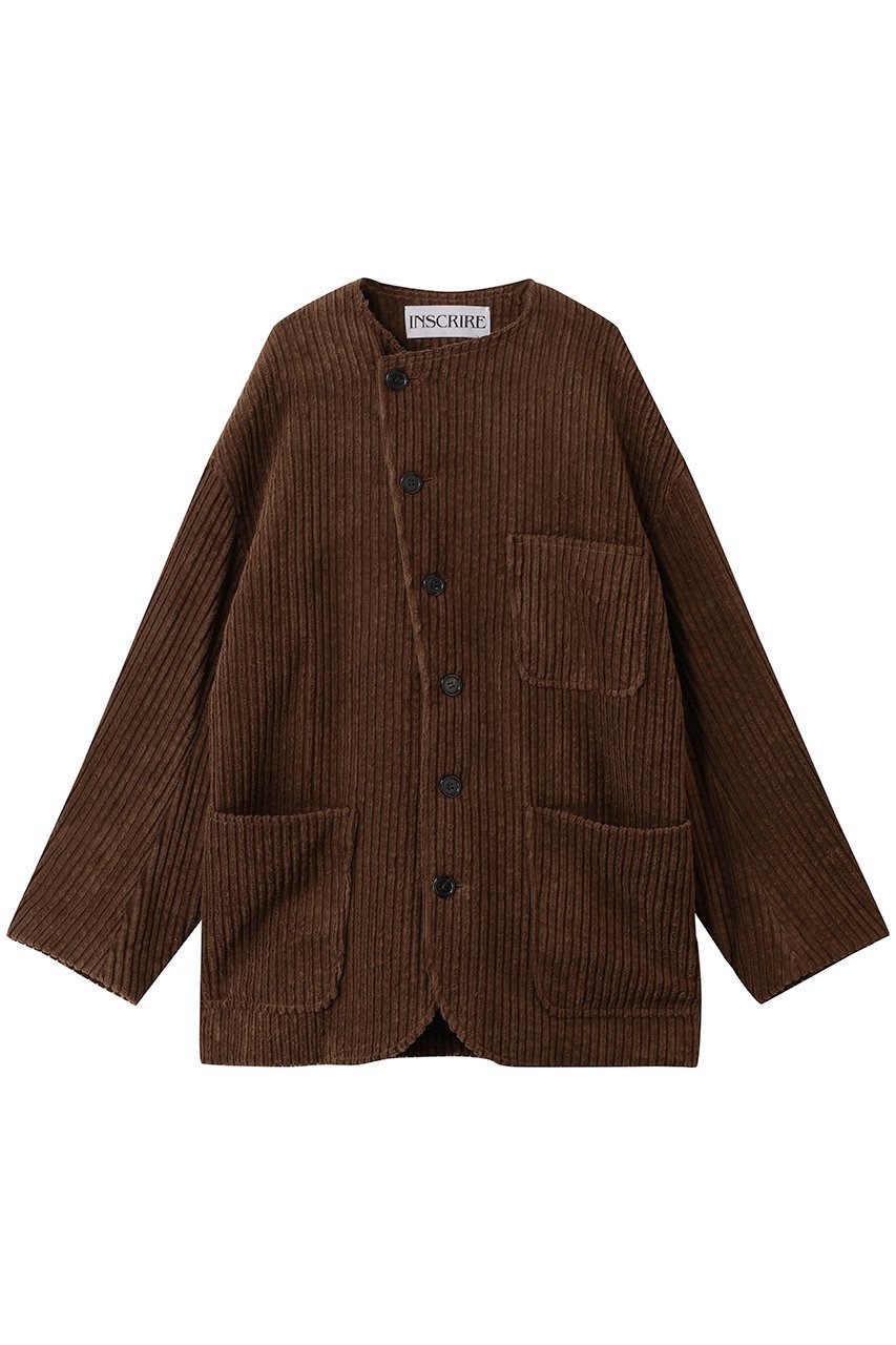 【アンスクリア/INSCRIRE】のコーデュロイ カラーレス ジャケット 人気、トレンドファッション・服の通販 founy(ファニー) 　ファッション　Fashion　レディースファッション　Fashion for Women　アウター　Coat / Outerwear Collection　レディースジャケット・軽アウター　Jackets　ブルゾンジャケット・スポーティアウター　Blouson Jackets　コーデュロイ　Corduroy, Cord Fabric　ジャケット　Jacket, Outerwear　ブルゾン　Blouson, Bomber Jacket　新作・新入荷　New Arrivals / New In　 other-1|ID: prp329100004705645 ipo3291000000033984166