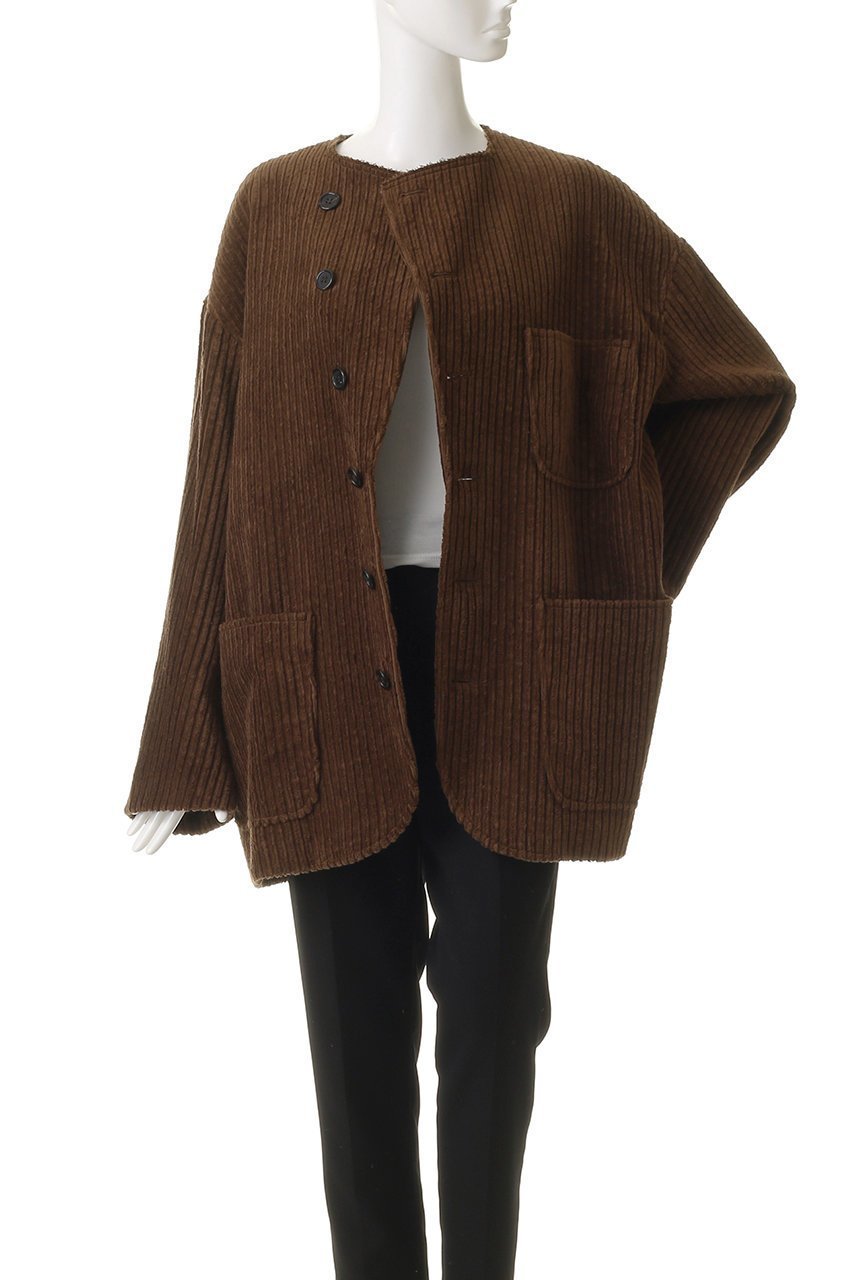 【アンスクリア/INSCRIRE】のコーデュロイ カラーレス ジャケット 人気、トレンドファッション・服の通販 founy(ファニー) 　ファッション　Fashion　レディースファッション　Fashion for Women　アウター　Coat / Outerwear Collection　レディースジャケット・軽アウター　Jackets　ブルゾンジャケット・スポーティアウター　Blouson Jackets　コーデュロイ　Corduroy, Cord Fabric　ジャケット　Jacket, Outerwear　ブルゾン　Blouson, Bomber Jacket　新作・新入荷　New Arrivals / New In　other-8|ID: prp329100004705645 ipo3291000000033984174