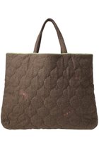【ミナ ペルホネン/mina perhonen / KIDS】の【Kids】famille tote トートバッグ 人気、トレンドファッション・服の通販 founy(ファニー) ファッション Fashion キッズファッション Fashion for Kids キルティング Quilted, Quilting スクエア Square, Square Shape フォルム Silhouette, Form ポーチ Pouch, Small Case モチーフ Motif, Design Theme 新作・新入荷 New Arrivals / New In thumbnail ブラウン|ID: prp329100004705648 ipo3291000000033984189
