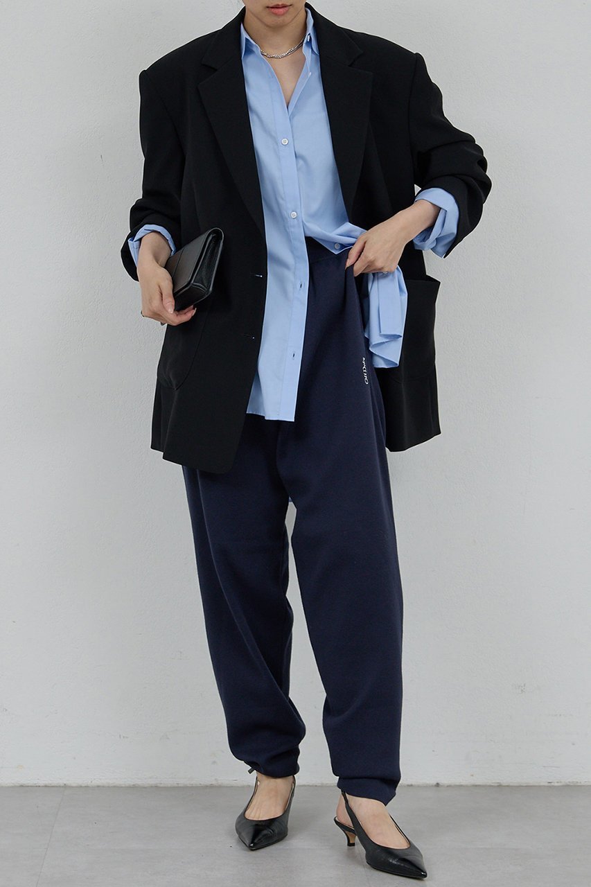 【ガリャルダガランテ/GALLARDAGALANTE】の【WALANCE】別注シーウール×オーガニックコットンニットパンツ 人気、トレンドファッション・服の通販 founy(ファニー) 　ファッション　Fashion　レディースファッション　Fashion for Women　パンツ　Pants & Trousers　おすすめ　Recommended / Our Picks　なめらか　Smooth, Silky Texture　ジャケット　Jacket, Outerwear　ポケット　Pocket, Pocket Detail　別注　Limited Edition, Custom Order　抗菌　Antibacterial, Bacteria-Resistant　other-2|ID: prp329100004705658 ipo3291000000035444966