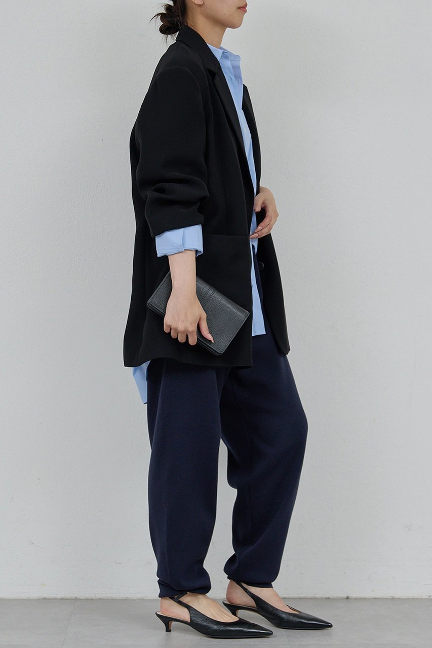 【ガリャルダガランテ/GALLARDAGALANTE】の【WALANCE】別注シーウール×オーガニックコットンニットパンツ 人気、トレンドファッション・服の通販 founy(ファニー) 　ファッション　Fashion　レディースファッション　Fashion for Women　パンツ　Pants & Trousers　おすすめ　Recommended / Our Picks　なめらか　Smooth, Silky Texture　ジャケット　Jacket, Outerwear　ポケット　Pocket, Pocket Detail　別注　Limited Edition, Custom Order　抗菌　Antibacterial, Bacteria-Resistant　other-4|ID: prp329100004705658 ipo3291000000035444968