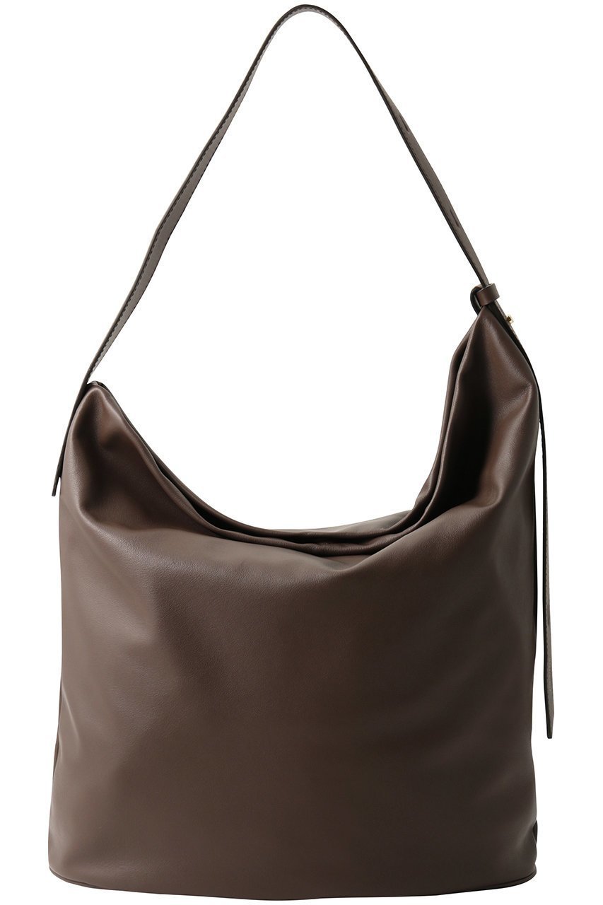 【ロリステッラ/LORISTELLA】のCARMEN アシンメトリーバケツショルダーバッグ インテリア・キッズ・メンズ・レディースファッション・服の通販 founy(ファニー) 　ファッション　Fashion　レディースファッション　Fashion for Women　バッグ　Bags　アシンメトリー　Asymmetrical Style　スマート　Smart, Elegant　バケツ　Bucket, Bucket Style　フォルム　Silhouette, Form　エレガント 上品　Elegant　財布　Wallet, Purse　カカオ|ID: prp329100004705663 ipo3291000000035665591