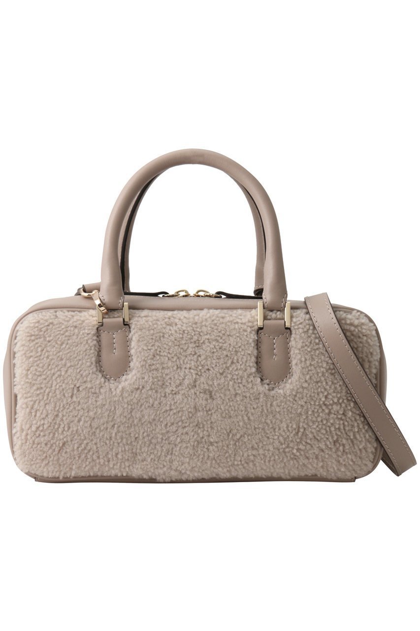 【ロリステッラ/LORISTELLA】のFLAVIA ムートンスクエアミニボストン インテリア・キッズ・メンズ・レディースファッション・服の通販 founy(ファニー) 　ファッション　Fashion　レディースファッション　Fashion for Women　バッグ　Bags　おすすめ　Recommended / Our Picks　イタリア　Italy　オケージョン　Occasion Wear　スクエア　Square, Square Shape　スタイリッシュ　Stylish, Fashionable　パーティ　Party, Party Style　フォルム　Silhouette, Form　ボストン　Boston　ボストンバッグ　Boston Bag, Retro Bag　ムートン　Shearling, Mouton　A/W・秋冬　Autumn/Winter　ベージュ×トープ|ID: prp329100004705667 ipo3291000000035665623