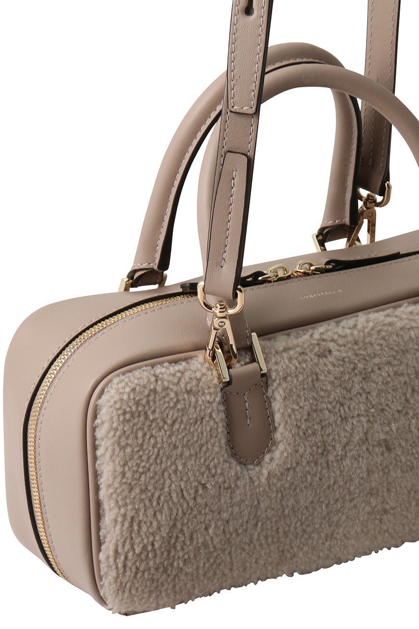 【ロリステッラ/LORISTELLA】のFLAVIA ムートンスクエアミニボストン 人気、トレンドファッション・服の通販 founy(ファニー) 　ファッション　Fashion　レディースファッション　Fashion for Women　バッグ　Bags　おすすめ　Recommended / Our Picks　イタリア　Italy　オケージョン　Occasion Wear　スクエア　Square, Square Shape　スタイリッシュ　Stylish, Fashionable　パーティ　Party, Party Style　フォルム　Silhouette, Form　ボストン　Boston　ボストンバッグ　Boston Bag, Retro Bag　ムートン　Shearling, Mouton　A/W・秋冬　Autumn/Winter　other-4|ID: prp329100004705667 ipo3291000000035665629