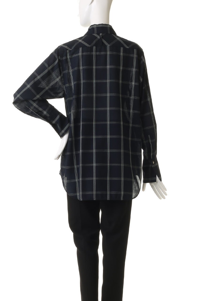 【ウーア/Uhr】のタイドカラーシャツ 人気、トレンドファッション・服の通販 founy(ファニー) 　ファッション　Fashion　レディースファッション　Fashion for Women　トップス・カットソー　Cut & Sew Tops　シャツ・ブラウス・オフィスカジュアル　Elegant Blouses & Button-Ups　クラシカル　Classical, Vintage-Inspired　スリーブ　Sleeve, Long Sleeve / Short Sleeve　フォルム　Silhouette, Form　ロング　Long, Long-Length　エレガント 上品　Elegant　羽織　Haori, Light Jacket　other-4|ID: prp329100004705671 ipo3291000000035665651