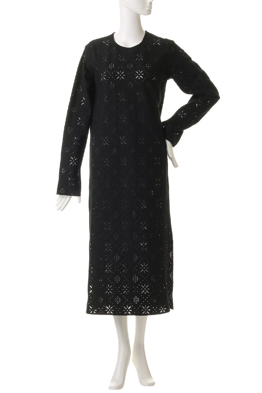 【ウーア/Uhr】のラッセルレースドレス 人気、トレンドファッション・服の通販 founy(ファニー) 　ファッション　Fashion　レディースファッション　Fashion for Women　ワンピース　Dresses　フォーマル・パーティードレス・結婚式用ドレス　Elegant & Casual Dresses　チュニック　Tunic Tops & Dresses　シューズ　Shoes, Footwear　ストレート　Straight, Straight Cut　スリット　Slit, Slit Detail　チュニック　Tunic, Long Top　ドレス　Dress, One-Piece　パーティ　Party, Party Style　モダン　Modern, Contemporary　ラッセル　Raschel, Raschel Lace　レース　Lace, Lace Fabric　新作・新入荷　New Arrivals / New In　other-2|ID: prp329100004705672 ipo3291000000033984384