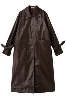 【ウーア/Uhr】のコーティングロングコート 人気、トレンドファッション・服の通販 founy(ファニー) ファッション Fashion レディースファッション Fashion for Women アウター Coat / Outerwear Collection コート・ロングコート・ピーコート Long Coats, Peacoats & More コーティング Coating, Coated Finish シンプル Simple, Minimal ロング Long, Long-Length 新作・新入荷 New Arrivals / New In |ID:prp329100004705675