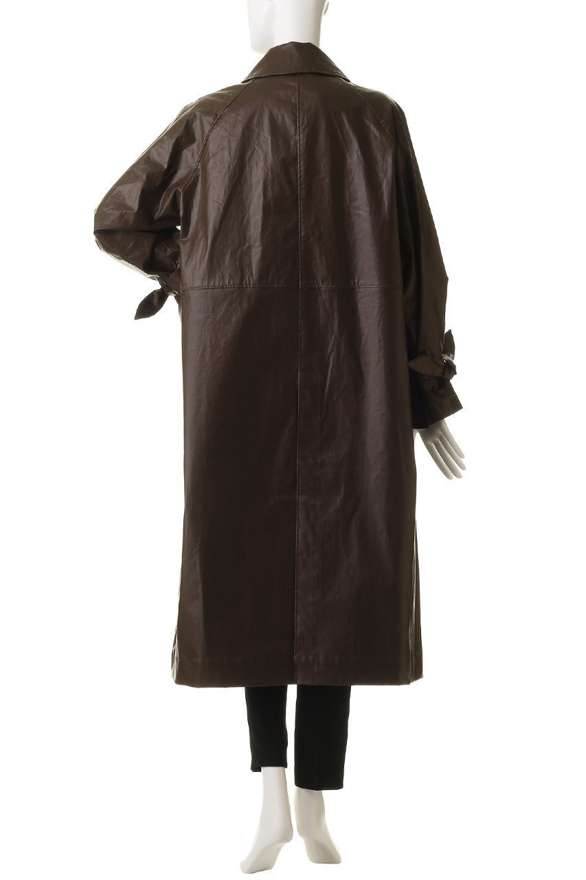 【ウーア/Uhr】のコーティングロングコート 人気、トレンドファッション・服の通販 founy(ファニー) 　ファッション　Fashion　レディースファッション　Fashion for Women　アウター　Coat / Outerwear Collection　コート・ロングコート・ピーコート　Long Coats, Peacoats & More　コーティング　Coating, Coated Finish　シンプル　Simple, Minimal　ロング　Long, Long-Length　other-4|ID: prp329100004705675 ipo3291000000035564240