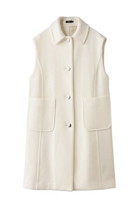 【エムフィル/M Fil】 ダブルビーバー パネルラインジレ人気、トレンドファッション・服の通販 founy(ファニー) ファッション Fashion レディースファッション Fashion for Women アウター Coat / Outerwear Collection レディースジャケット・軽アウター Jackets コンパクト Compact, Small Size ジャケット Jacket, Outerwear ダブル Double, Double-Breasted バランス Balance, Style Balance ベスト Vest, Waistcoat メタル Metal, Metal Parts 新作・新入荷 New Arrivals / New In |ID:prp329100004705676