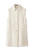 【エムフィル/M Fil】のダブルビーバー パネルラインジレ 人気、トレンドファッション・服の通販 founy(ファニー) ファッション Fashion レディースファッション Fashion for Women アウター Coat / Outerwear Collection レディースジャケット・軽アウター Jackets コンパクト Compact, Small Size ジャケット Jacket, Outerwear ダブル Double, Double-Breasted バランス Balance, Style Balance ベスト Vest, Waistcoat メタル Metal, Metal Parts 新作・新入荷 New Arrivals / New In |ID:prp329100004705676