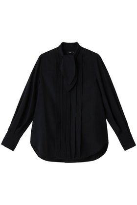 【エムフィル/M Fil】 ポリエステル ウール ビエラ フロントタックボウタイブラウス人気、トレンドファッション・服の通販 founy(ファニー) ファッション Fashion レディースファッション Fashion for Women トップス・カットソー Cut & Sew Tops シャツ・ブラウス・オフィスカジュアル Elegant Blouses & Button-Ups なめらか Smooth, Silky Texture クラシカル Classical, Vintage-Inspired ジャケット Jacket, Outerwear スリーブ Sleeve, Long Sleeve / Short Sleeve ロング Long, Long-Length エレガント 上品 Elegant 冬 Winter / This Winter 新作・新入荷 New Arrivals / New In 長袖 Long Sleeve, Full Sleeve |ID:prp329100004705679