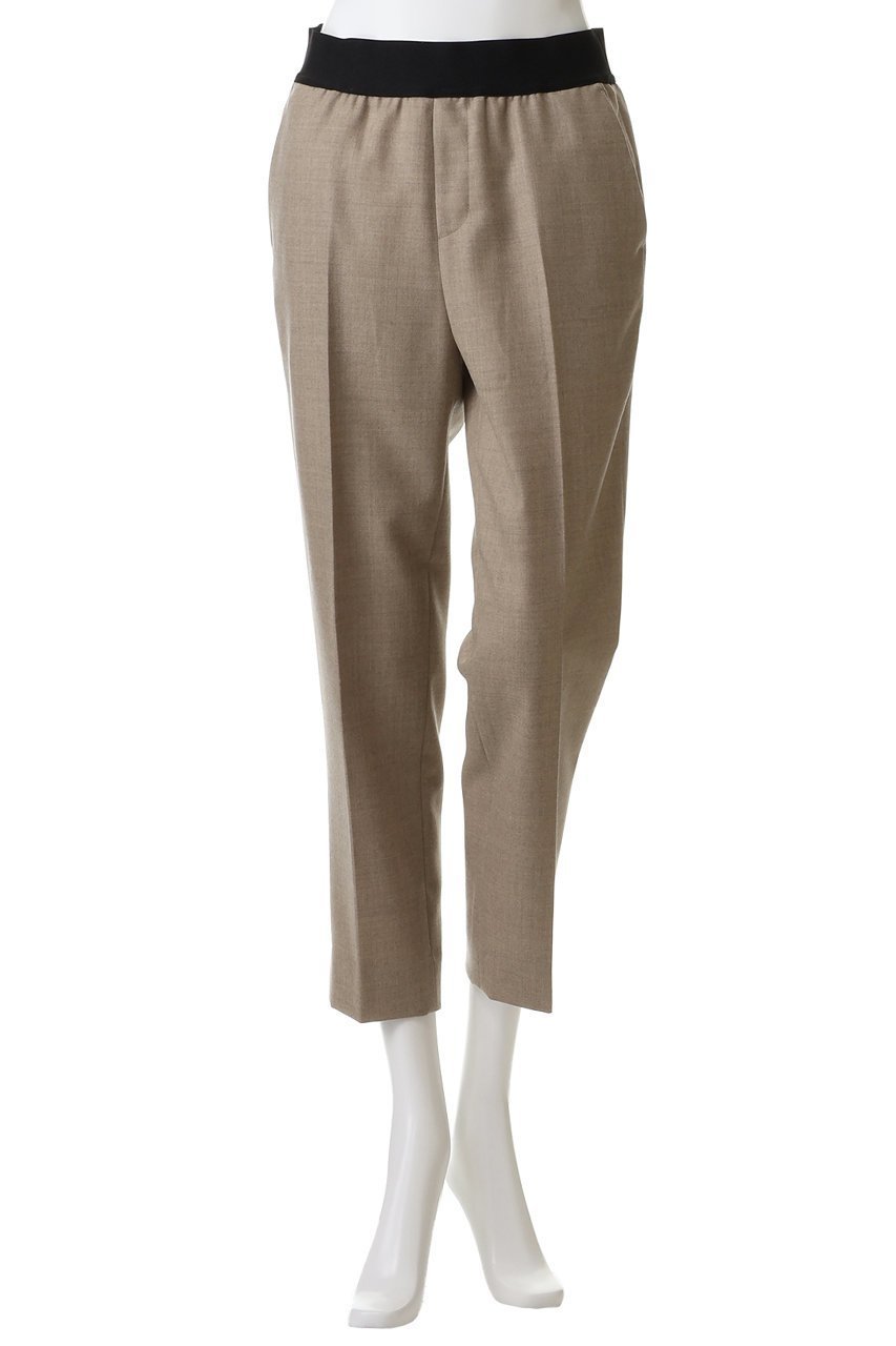 【エムフィル/M Fil】のプレミアム サキソニー テーパードクロップド イージー トラウザーズ 人気、トレンドファッション・服の通販 founy(ファニー) 　ファッション　Fashion　レディースファッション　Fashion for Women　パンツ　Pants & Trousers　シューズ　Shoes, Footwear　センター　Center, Center Line　ビジネス 仕事 通勤　Business / Work / Commuting　フェルト　Felt, Felt Fabric　プレミアム　Premium, High-End　エレガント 上品　Elegant　定番　Standard, Basic Item　other-2|ID: prp329100004705680 ipo3291000000035665716