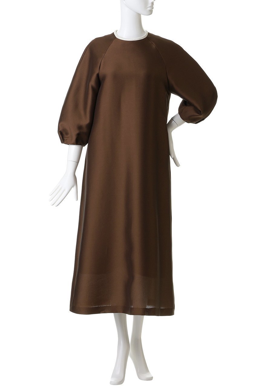 【エムフィル/M Fil】のシルキーWクロス バイカラーロングワンピース 人気、トレンドファッション・服の通販 founy(ファニー) 　ファッション　Fashion　レディースファッション　Fashion for Women　ワンピース　Dresses　チュニック　Tunic Tops & Dresses　エレガント 上品　Elegant　チュニック　Tunic, Long Top　バランス　Balance, Style Balance　リボン　Ribbon, Bow　ロング　Long, Long-Length　人気　Popular, Best Seller　新作・新入荷　New Arrivals / New In　other-2|ID: prp329100004705682 ipo3291000000033984458