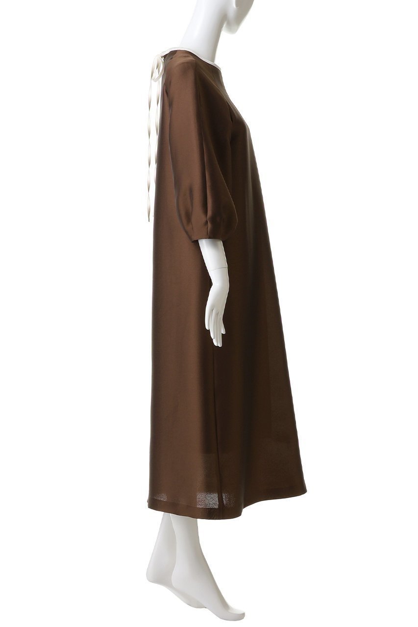 【エムフィル/M Fil】のシルキーWクロス バイカラーロングワンピース 人気、トレンドファッション・服の通販 founy(ファニー) 　ファッション　Fashion　レディースファッション　Fashion for Women　ワンピース　Dresses　チュニック　Tunic Tops & Dresses　エレガント 上品　Elegant　チュニック　Tunic, Long Top　バランス　Balance, Style Balance　リボン　Ribbon, Bow　ロング　Long, Long-Length　人気　Popular, Best Seller　新作・新入荷　New Arrivals / New In　other-3|ID: prp329100004705682 ipo3291000000033984460