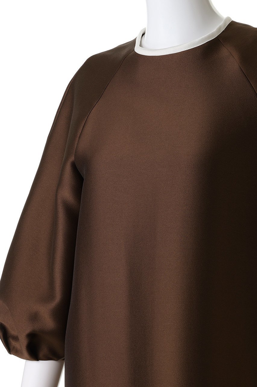 【エムフィル/M Fil】のシルキーWクロス バイカラーロングワンピース 人気、トレンドファッション・服の通販 founy(ファニー) 　ファッション　Fashion　レディースファッション　Fashion for Women　ワンピース　Dresses　チュニック　Tunic Tops & Dresses　エレガント 上品　Elegant　チュニック　Tunic, Long Top　バランス　Balance, Style Balance　リボン　Ribbon, Bow　ロング　Long, Long-Length　人気　Popular, Best Seller　新作・新入荷　New Arrivals / New In　other-5|ID: prp329100004705682 ipo3291000000033984465