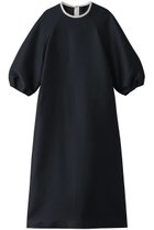 【エムフィル/M Fil】のシルキーWクロス バイカラーロングワンピース ネイビー|ID: prp329100004705682 ipo3291000000036085773