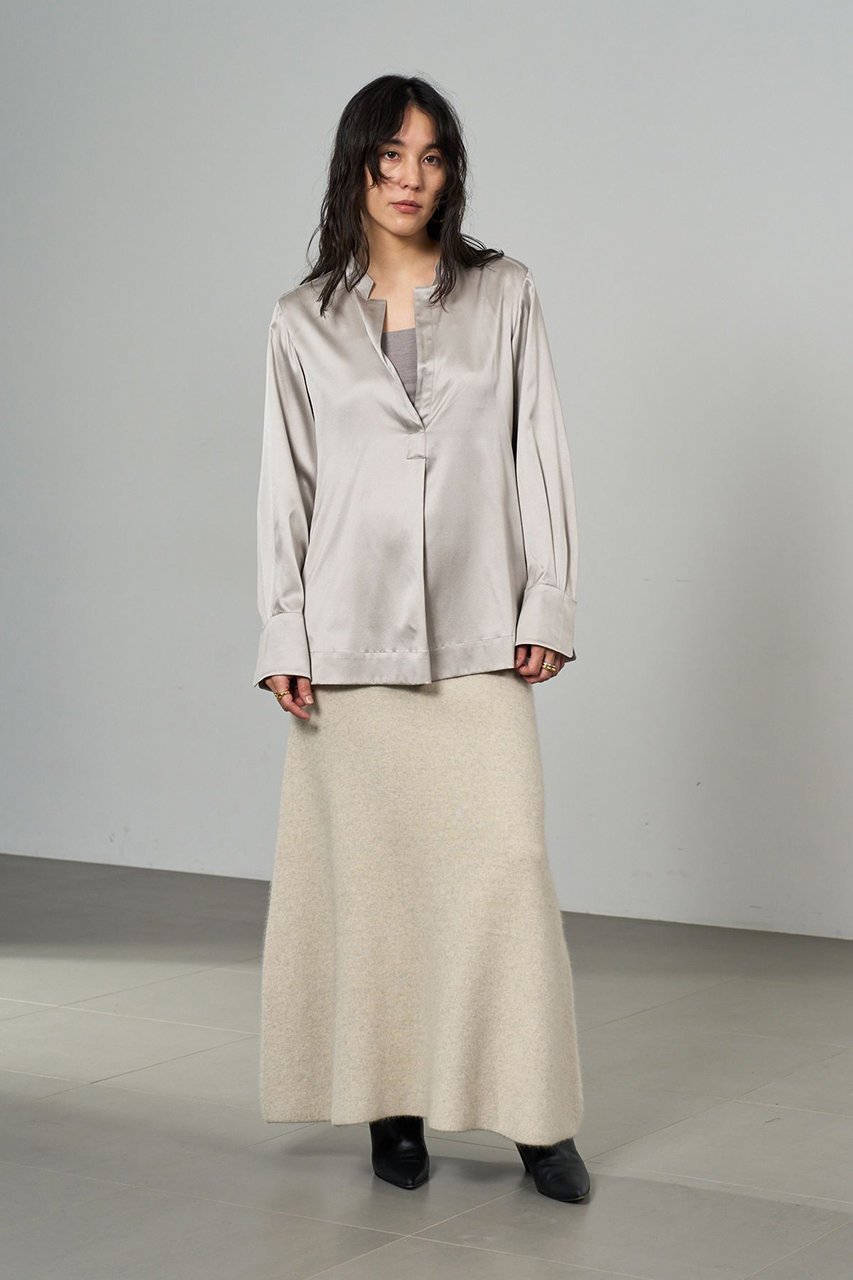 【カオス/Chaos】のリネーレリバースカート 人気、トレンドファッション・服の通販 founy(ファニー) 　ファッション　Fashion　レディースファッション　Fashion for Women　スカート　Skirts　ロングスカート　Long Skirts / Maxi & Midi Skirts　ストレッチ　Stretch, Stretchy Fabric　フィット　Fit, Slim Fit　フレア　Flare, Flared　ロング　Long, Long-Length　エレガント 上品　Elegant　other-6|ID: prp329100004705683 ipo3291000000034648923