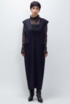 【プルミエ アロンディスモン/1er Arrondissement】のウールサテンワンピース 人気、トレンドファッション・服の通販 founy(ファニー) ファッション Fashion レディースファッション Fashion for Women ワンピース Dresses チュニック Tunic Tops & Dresses サテン Satin, Glossy Fabric チュニック Tunic, Long Top ロング Long, Long-Length エレガント 上品 Elegant 新作・新入荷 New Arrivals / New In thumbnail ネイビー|ID: prp329100004705685 ipo3291000000033984484