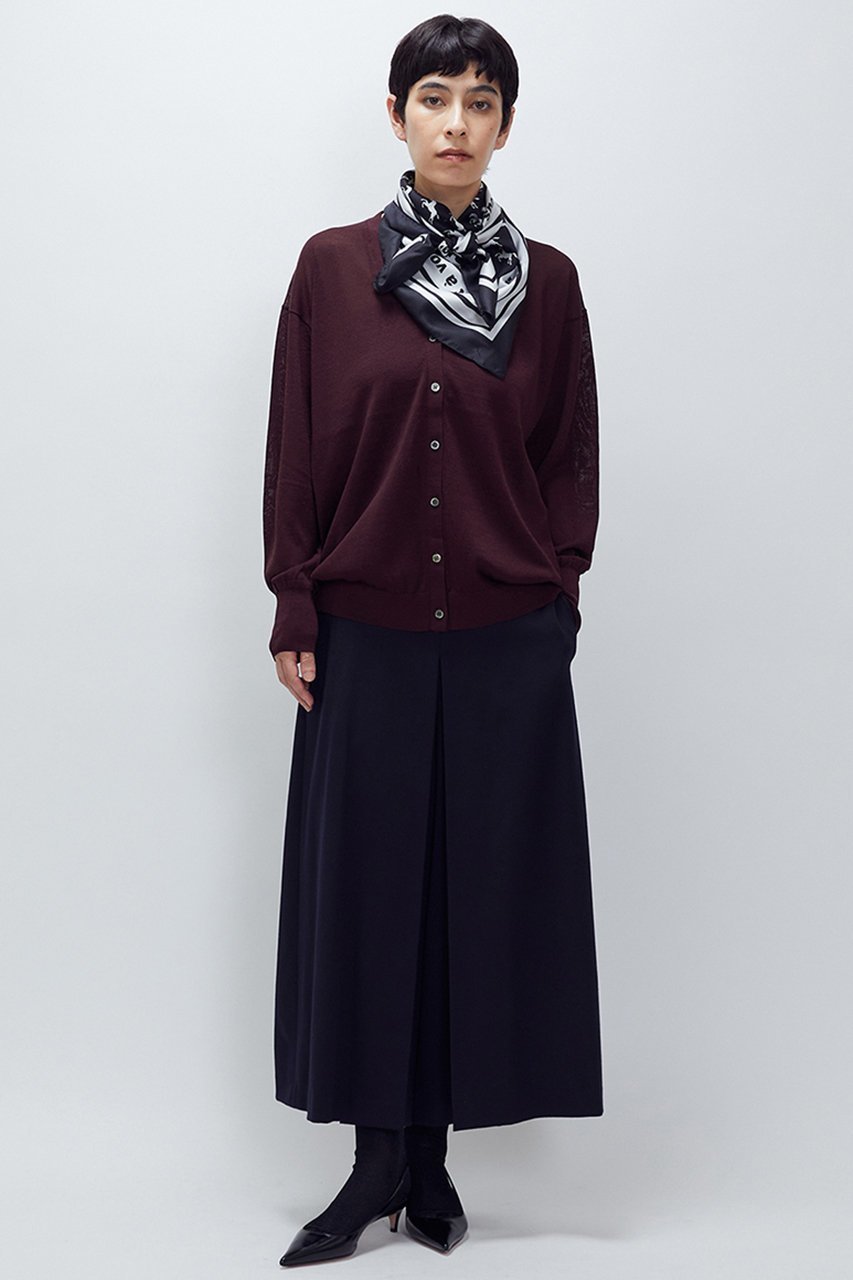 【プルミエ アロンディスモン/1er Arrondissement】のウールサテンキュロットパンツ 人気、トレンドファッション・服の通販 founy(ファニー) 　ファッション　Fashion　レディースファッション　Fashion for Women　スカート　Skirts　パンツ　Pants & Trousers　おすすめ　Recommended / Our Picks　なめらか　Smooth, Silky Texture　キュロット　Culottes, Wide Shorts　クロップド　Cropped, Short Length　サテン　Satin, Glossy Fabric　セットアップ　Set-Up, Coordinated Outfit　エレガント 上品　Elegant　新作・新入荷　New Arrivals / New In　other-3|ID: prp329100004705688 ipo3291000000033984511
