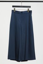 【プルミエ アロンディスモン/1er Arrondissement】のウールサテンキュロットパンツ グリーン|ID: prp329100004705688 ipo3291000000036183070