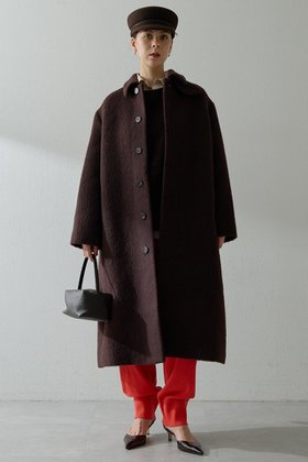 【ウィムガゼット/Whim Gazette】 アルパカシャギーコート人気、トレンドファッション・服の通販 founy(ファニー) ファッション Fashion レディースファッション Fashion for Women アウター Coat / Outerwear Collection コート・ロングコート・ピーコート Long Coats, Peacoats & More なめらか Smooth, Silky Texture ロング Long, Long-Length エレガント 上品 Elegant 新作・新入荷 New Arrivals / New In |ID:prp329100004705691