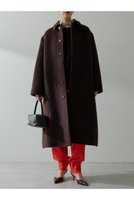 【ウィムガゼット/Whim Gazette】のアルパカシャギーコート 人気、トレンドファッション・服の通販 founy(ファニー) ファッション Fashion レディースファッション Fashion for Women アウター Coat / Outerwear Collection コート・ロングコート・ピーコート Long Coats, Peacoats & More なめらか Smooth, Silky Texture ロング Long, Long-Length エレガント 上品 Elegant 新作・新入荷 New Arrivals / New In |ID:prp329100004705691