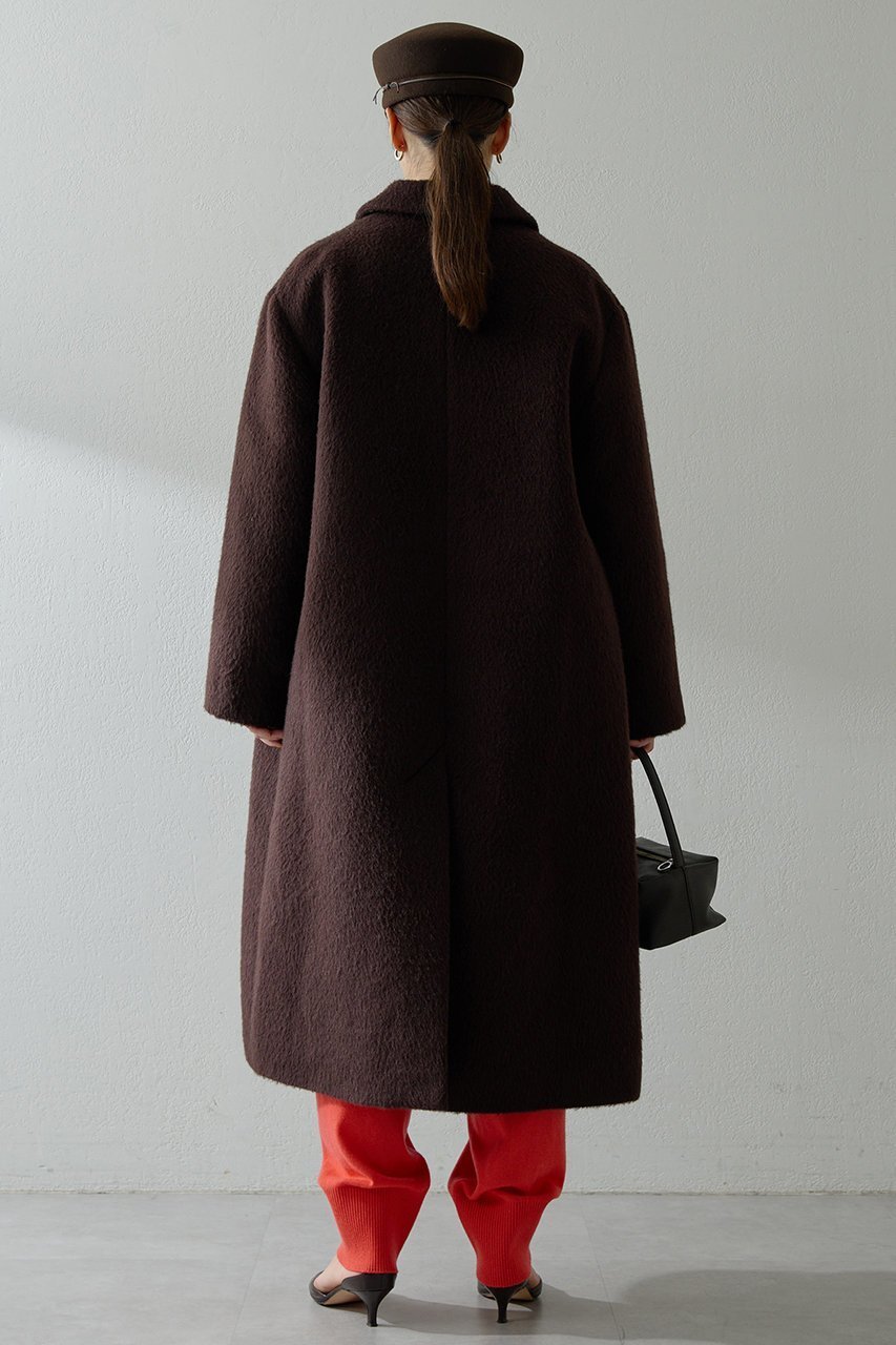 【ウィムガゼット/Whim Gazette】のアルパカシャギーコート 人気、トレンドファッション・服の通販 founy(ファニー) 　ファッション　Fashion　レディースファッション　Fashion for Women　アウター　Coat / Outerwear Collection　コート・ロングコート・ピーコート　Long Coats, Peacoats & More　なめらか　Smooth, Silky Texture　ロング　Long, Long-Length　エレガント 上品　Elegant　新作・新入荷　New Arrivals / New In　other-3|ID: prp329100004705691 ipo3291000000033984531