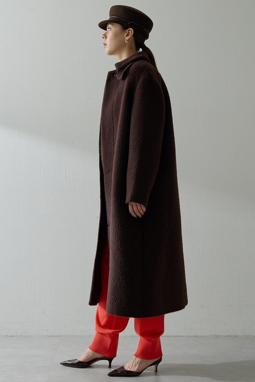 【ウィムガゼット/Whim Gazette】のアルパカシャギーコート 人気、トレンドファッション・服の通販 founy(ファニー) 　ファッション　Fashion　レディースファッション　Fashion for Women　アウター　Coat / Outerwear Collection　コート・ロングコート・ピーコート　Long Coats, Peacoats & More　なめらか　Smooth, Silky Texture　ロング　Long, Long-Length　エレガント 上品　Elegant　other-2|ID: prp329100004705691 ipo3291000000035665759