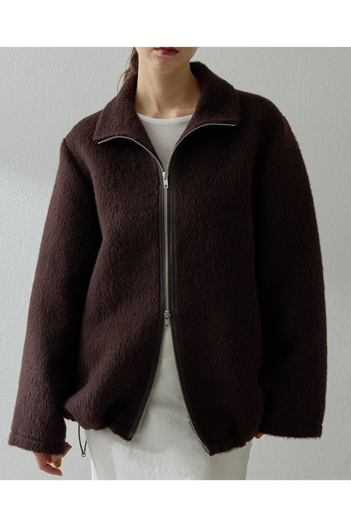 【ウィムガゼット/Whim Gazette】のアルパカシャギーブルゾン インテリア・キッズ・メンズ・レディースファッション・服の通販 founy(ファニー) https://founy.com/ ファッション Fashion レディースファッション Fashion for Women アウター Coat / Outerwear Collection レディースジャケット・軽アウター Jackets ブルゾンジャケット・スポーティアウター Blouson Jackets なめらか Smooth, Silky Texture ジャケット Jacket, Outerwear ドローコード Drawcord, Drawstring Cord ブルゾン Blouson, Bomber Jacket エレガント 上品 Elegant 新作・新入荷 New Arrivals / New In |ID: prp329100004705692 ipo3291000000033984537