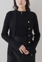 【ウィムガゼット/Whim Gazette】のリブニットカーディガン 人気、トレンドファッション・服の通販 founy(ファニー) ファッション Fashion レディースファッション Fashion for Women トップス・カットソー Cut & Sew Tops ニット Knit Tops & Sweaters カーディガン・羽織り Layered Style Cardigans おすすめ Recommended / Our Picks カーディガン Cardigan, Knitwear スリット Slit, Slit Detail フィット Fit, Slim Fit エレガント 上品 Elegant 新作・新入荷 New Arrivals / New In thumbnail ブラック|ID: prp329100004705695 ipo3291000000033984568