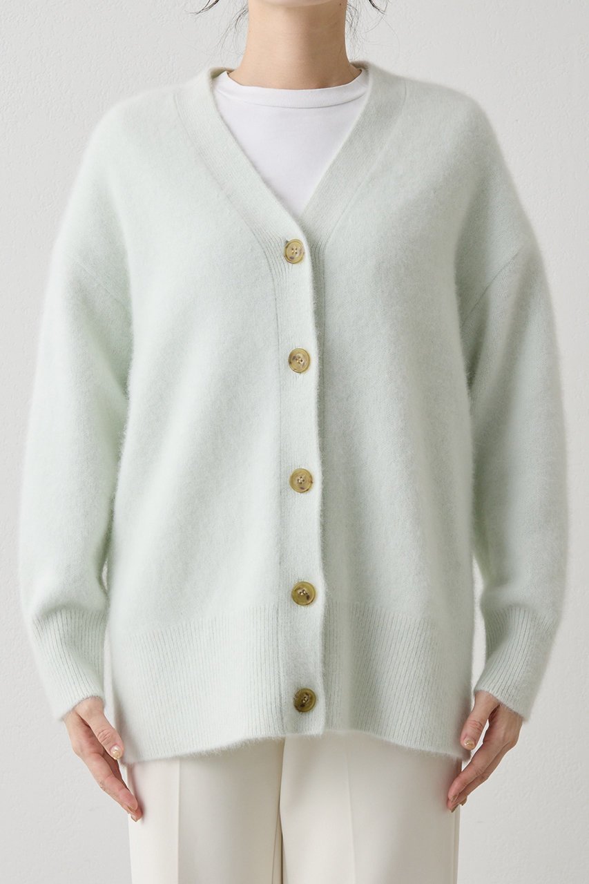 【ウィムガゼット/Whim Gazette】のF/Wロングカーディガン 人気、トレンドファッション・服の通販 founy(ファニー) 　ファッション　Fashion　レディースファッション　Fashion for Women　トップス・カットソー　Cut & Sew Tops　ニット　Knit Tops & Sweaters　カーディガン・羽織り　Layered Style Cardigans　カーディガン　Cardigan, Knitwear　シンプル　Simple, Minimal　バランス　Balance, Style Balance　フォックス　Fox, Fox Fur　ロング　Long, Long-Length　エレガント 上品　Elegant　新作・新入荷　New Arrivals / New In　other-6|ID: prp329100004705697 ipo3291000000033984591
