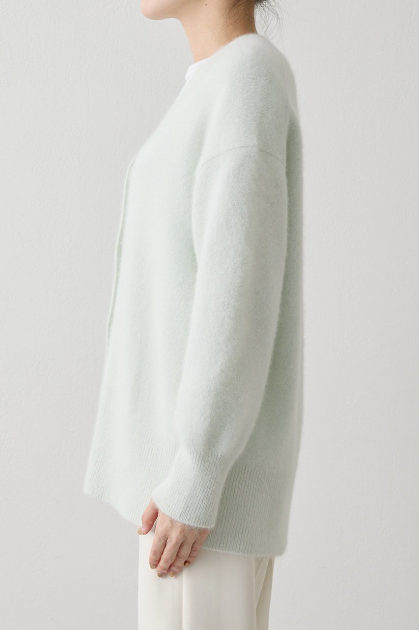 【ウィムガゼット/Whim Gazette】のF/Wロングカーディガン 人気、トレンドファッション・服の通販 founy(ファニー) 　ファッション　Fashion　レディースファッション　Fashion for Women　トップス・カットソー　Cut & Sew Tops　ニット　Knit Tops & Sweaters　カーディガン・羽織り　Layered Style Cardigans　カーディガン　Cardigan, Knitwear　シンプル　Simple, Minimal　バランス　Balance, Style Balance　フォックス　Fox, Fox Fur　ロング　Long, Long-Length　エレガント 上品　Elegant　新作・新入荷　New Arrivals / New In　other-7|ID: prp329100004705697 ipo3291000000033984592
