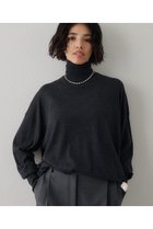 【ウィムガゼット/Whim Gazette】のハイゲージワイドタートルプルオーバー チャコールグレー|ID: prp329100004705699 ipo3291000000036183105