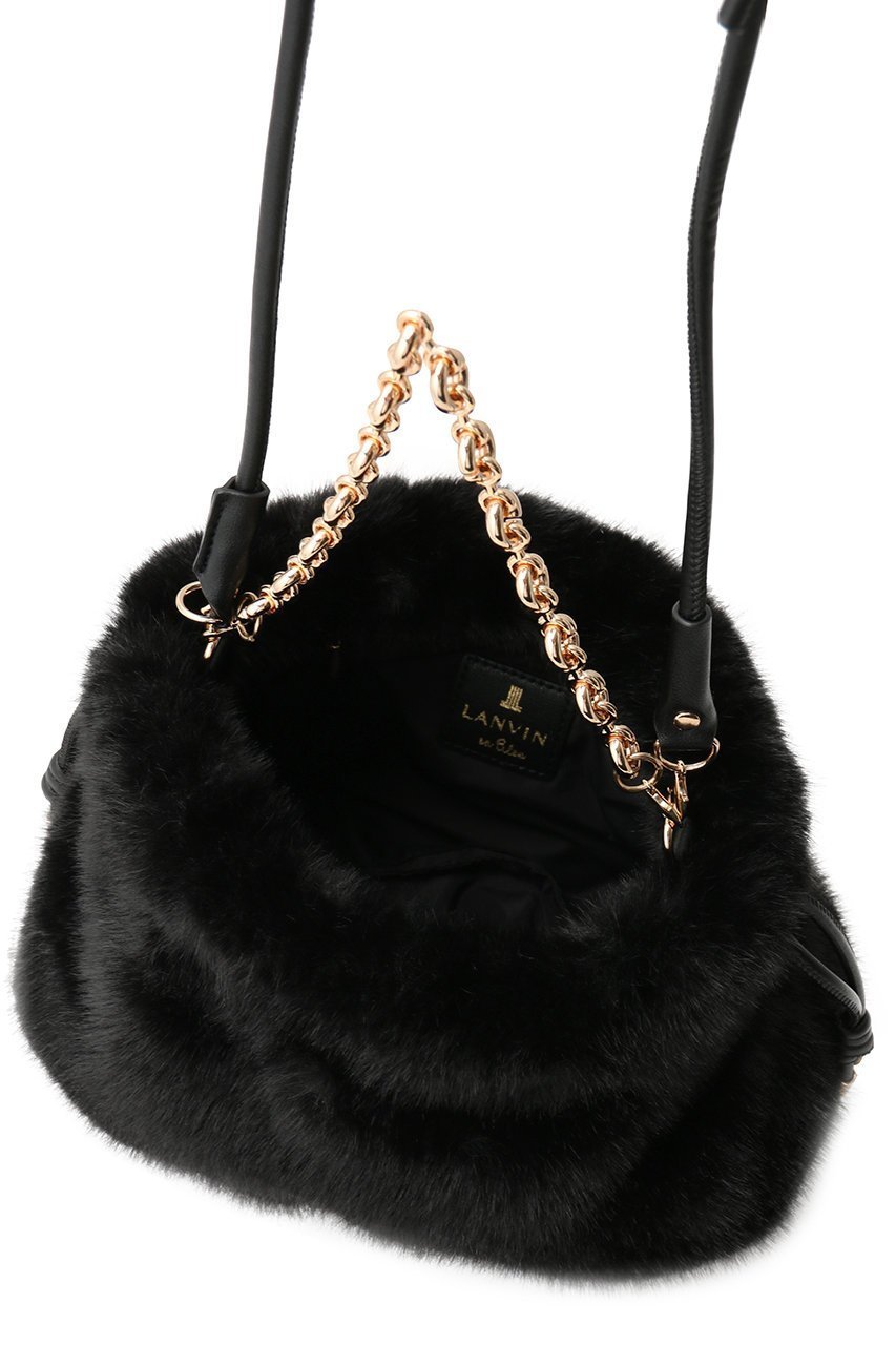 【ランバン オン ブルー/LANVIN en Bleu】のカレンデ ショルダー 484650 人気、トレンドファッション・服の通販 founy(ファニー) 　ファッション　Fashion　レディースファッション　Fashion for Women　バッグ　Bags　コンパクト　Compact, Small Size　ショルダー　Shoulder, Shoulder Strap　フォルム　Silhouette, Form　ラップ　Wrap, Wrap Design　巾着　Drawstring Bag, Kinchaku　新作・新入荷　New Arrivals / New In　other-5|ID: prp329100004705702 ipo3291000000033984628