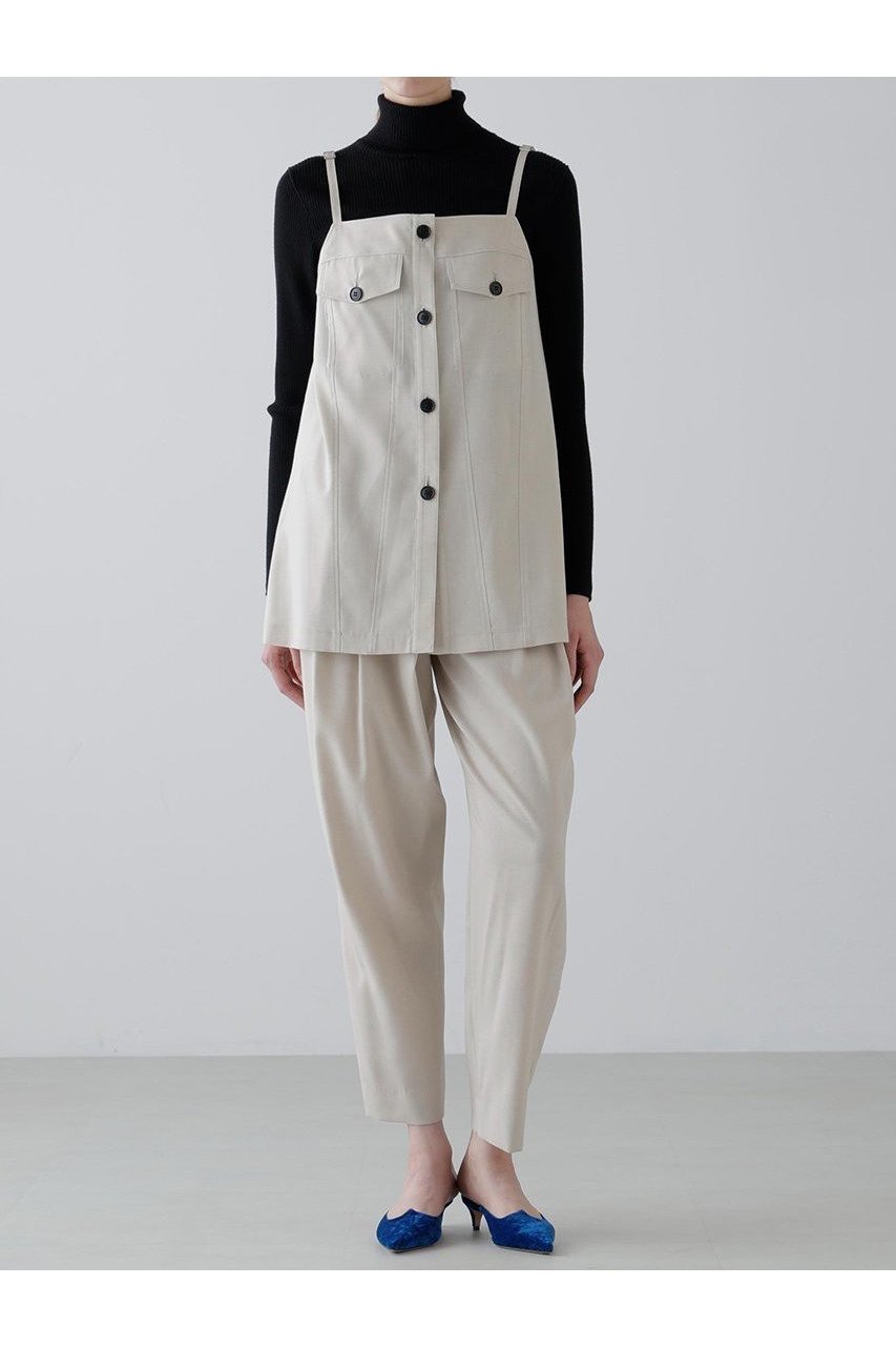 【アドーア/ADORE】のクリアドライツイルパンツ 人気、トレンドファッション・服の通販 founy(ファニー) 　ファッション　Fashion　レディースファッション　Fashion for Women　パンツ　Pants & Trousers　ツイル　Twist, Twisted Detail　テーパード　Tapered, Tapered Pants　フロント　Front, Front Design　新作・新入荷　New Arrivals / New In　other-2|ID: prp329100004705703 ipo3291000000033984631