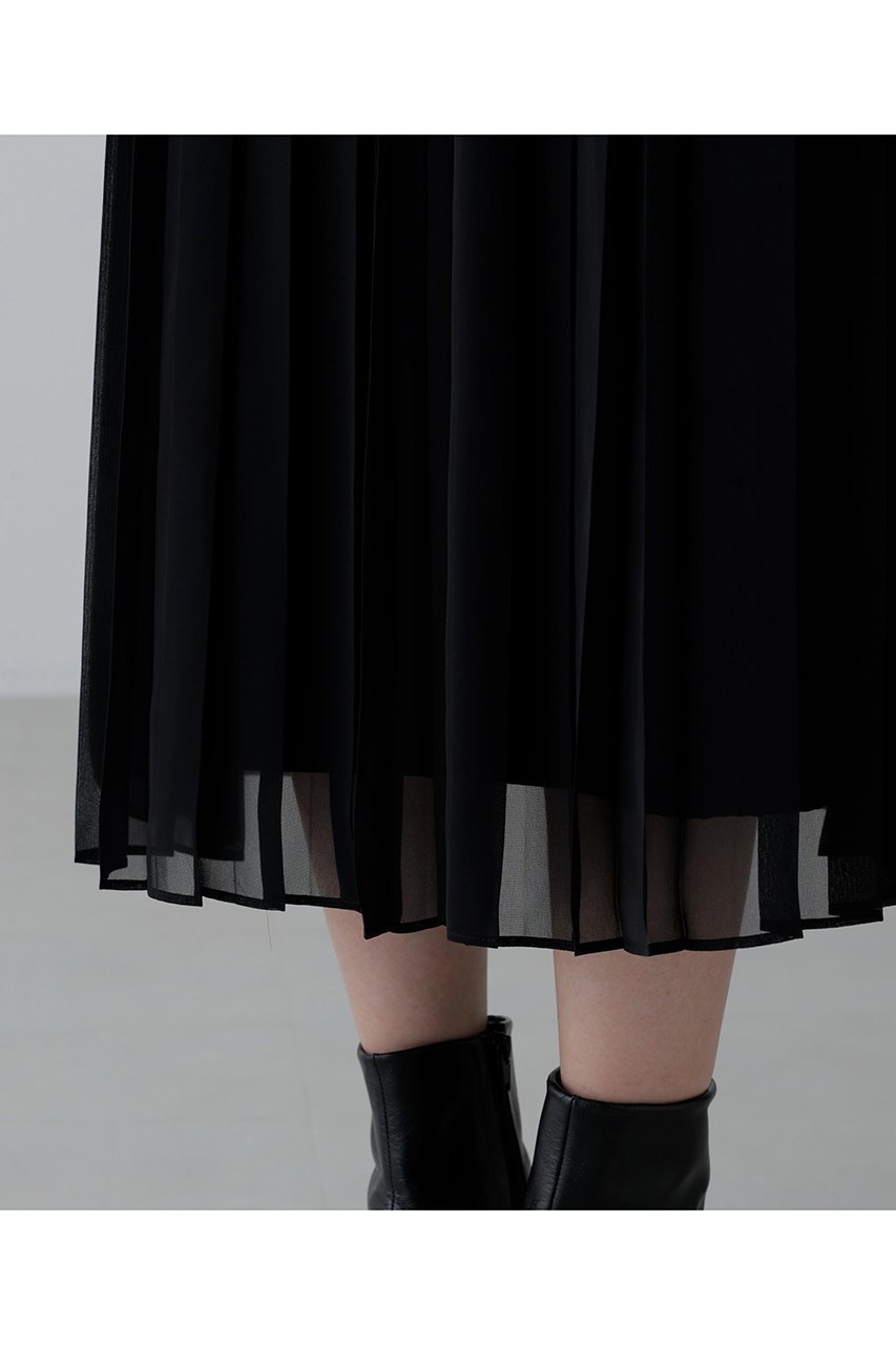 【アドーア/ADORE】のハイツイストツイルスカート 人気、トレンドファッション・服の通販 founy(ファニー) 　ファッション　Fashion　レディースファッション　Fashion for Women　スカート　Skirts　ロングスカート　Long Skirts / Maxi & Midi Skirts　シフォン　Chiffon, Lightweight Fabric　ツイル　Twist, Twisted Detail　プリーツ　Pleats, Pleated　ミックス　Mix, Mixed Style　ロング　Long, Long-Length　エレガント 上品　Elegant　other-8|ID: prp329100004705709 ipo3291000000035452927