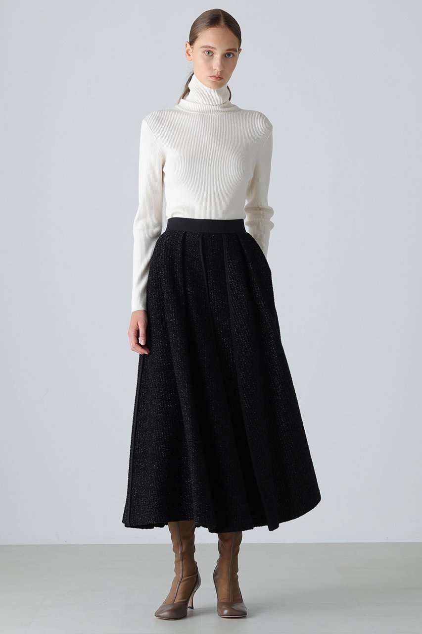 【アドーア/ADORE】のフィルムモールツイードスカート 人気、トレンドファッション・服の通販 founy(ファニー) ファッション Fashion レディースファッション Fashion for Women スカート Skirts ロングスカート Long Skirts / Maxi & Midi Skirts ツイード Twill, Twill Weave フレア Flare, Flared ロング Long, Long-Length other-3|ID: prp329100004705710 ipo3291000000035665842