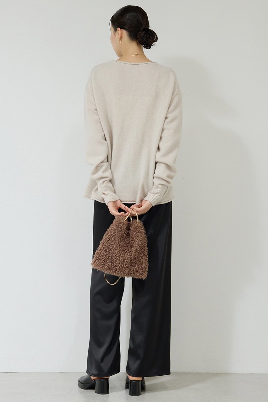 【ガリャルダガランテ/GALLARDAGALANTE】のウールカシミヤタックVプルオーバー 人気、トレンドファッション・服の通販 founy(ファニー) 　ファッション　Fashion　レディースファッション　Fashion for Women　トップス・カットソー　Cut & Sew Tops　ニット　Knit Tops & Sweaters　カジュアルプルオーバー・ニットトップス　Pullovers & Knit Tops / Casual Pullovers　バランス　Balance, Style Balance　フロント　Front, Front Design　ボトム　Bottoms, Lower Wear　other-4|ID: prp329100004705712 ipo3291000000036105843