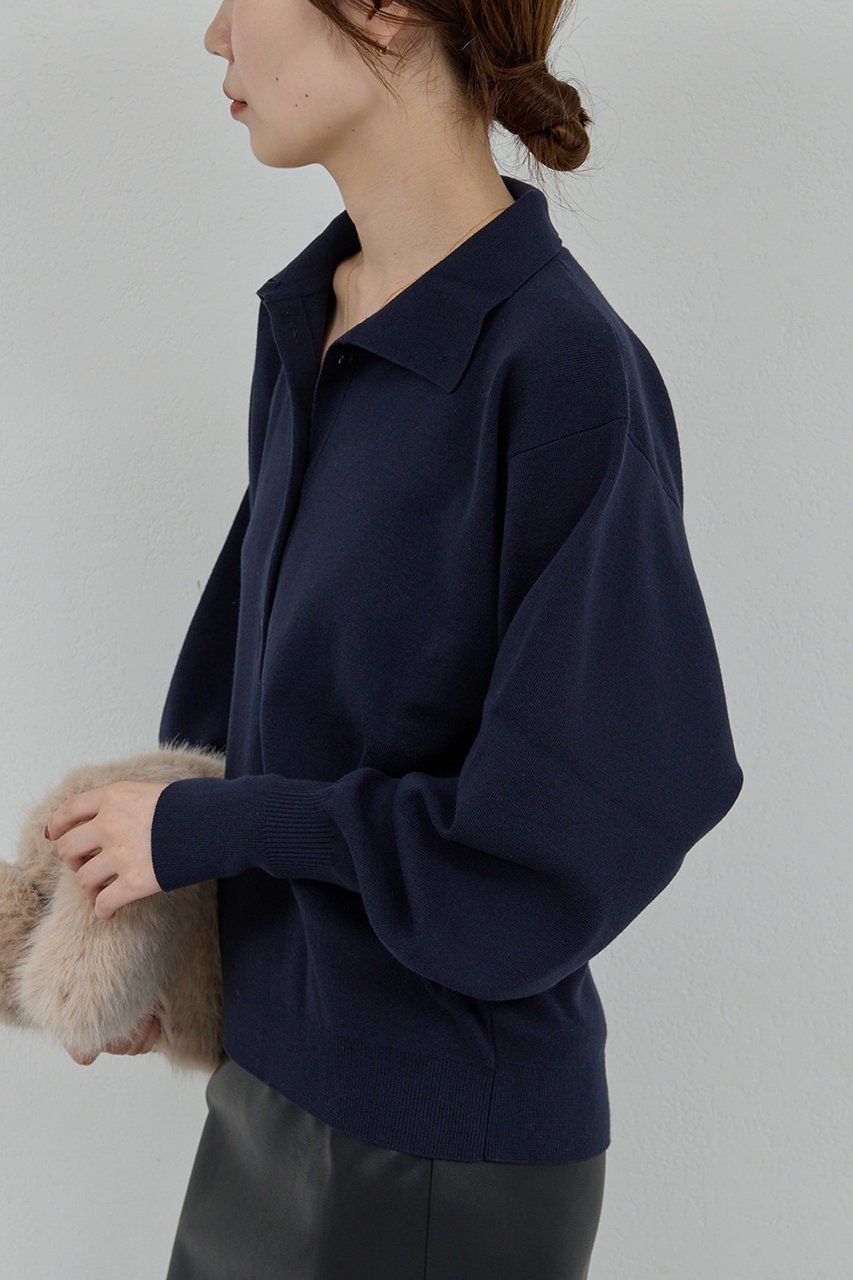 【ガリャルダガランテ/GALLARDAGALANTE】の【WALANCE】別注シーウール×オーガニックコットンポロニット 人気、トレンドファッション・服の通販 founy(ファニー) 　ファッション　Fashion　レディースファッション　Fashion for Women　トップス・カットソー　Cut & Sew Tops　ニット　Knit Tops & Sweaters　カジュアルプルオーバー・ニットトップス　Pullovers & Knit Tops / Casual Pullovers　おすすめ　Recommended / Our Picks　なめらか　Smooth, Silky Texture　セットアップ　Set-Up, Coordinated Outfit　バランス　Balance, Style Balance　別注　Limited Edition, Custom Order　抗菌　Antibacterial, Bacteria-Resistant　other-5|ID: prp329100004705714 ipo3291000000035665881