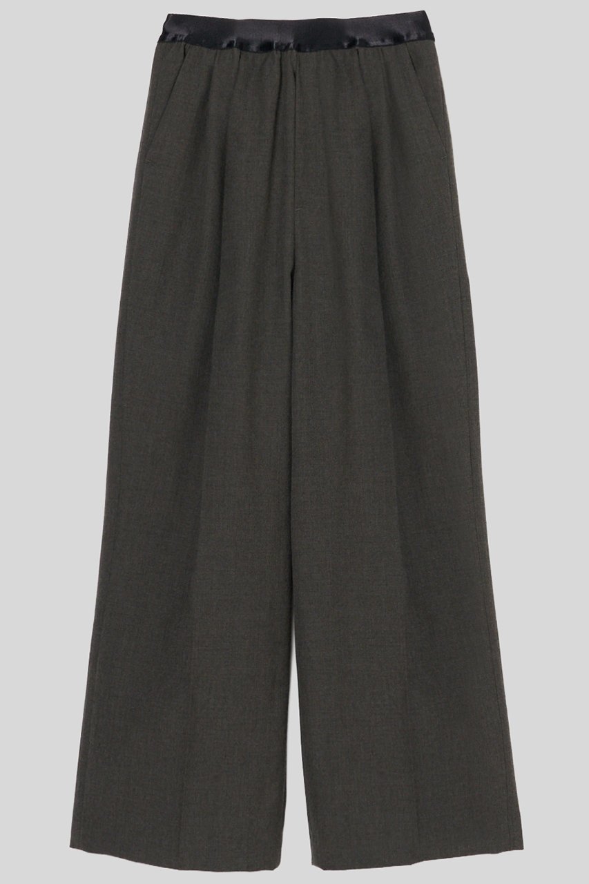 【イロット/IIROT】のウール サージ スラック 人気、トレンドファッション・服の通販 founy(ファニー) 　ファッション　Fashion　レディースファッション　Fashion for Women　パンツ　Pants & Trousers　オイル　Body Oil　クラシック　Classic, Timeless Style　スラックス　Slacks, Dress Pants　ワイド　Wide, Wide Fit　新作・新入荷　New Arrivals / New In　 other-1|ID: prp329100004705716 ipo3291000000033984766
