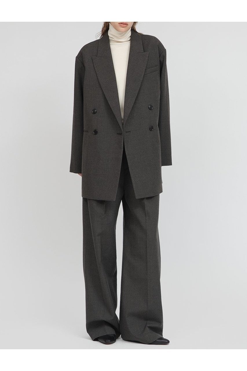 【イロット/IIROT】のウール サージ ジャケット 人気、トレンドファッション・服の通販 founy(ファニー) 　ファッション　Fashion　レディースファッション　Fashion for Women　アウター　Coat / Outerwear Collection　レディースジャケット・軽アウター　Jackets　オイル　Body Oil　クラシック　Classic, Timeless Style　ショルダー　Shoulder, Shoulder Strap　ジャケット　Jacket, Outerwear　ドロップ　Drop Shoulder, Dropped Style　フォーマル　Formal, Dressy　新作・新入荷　New Arrivals / New In　other-5|ID: prp329100004705717 ipo3291000000033984777