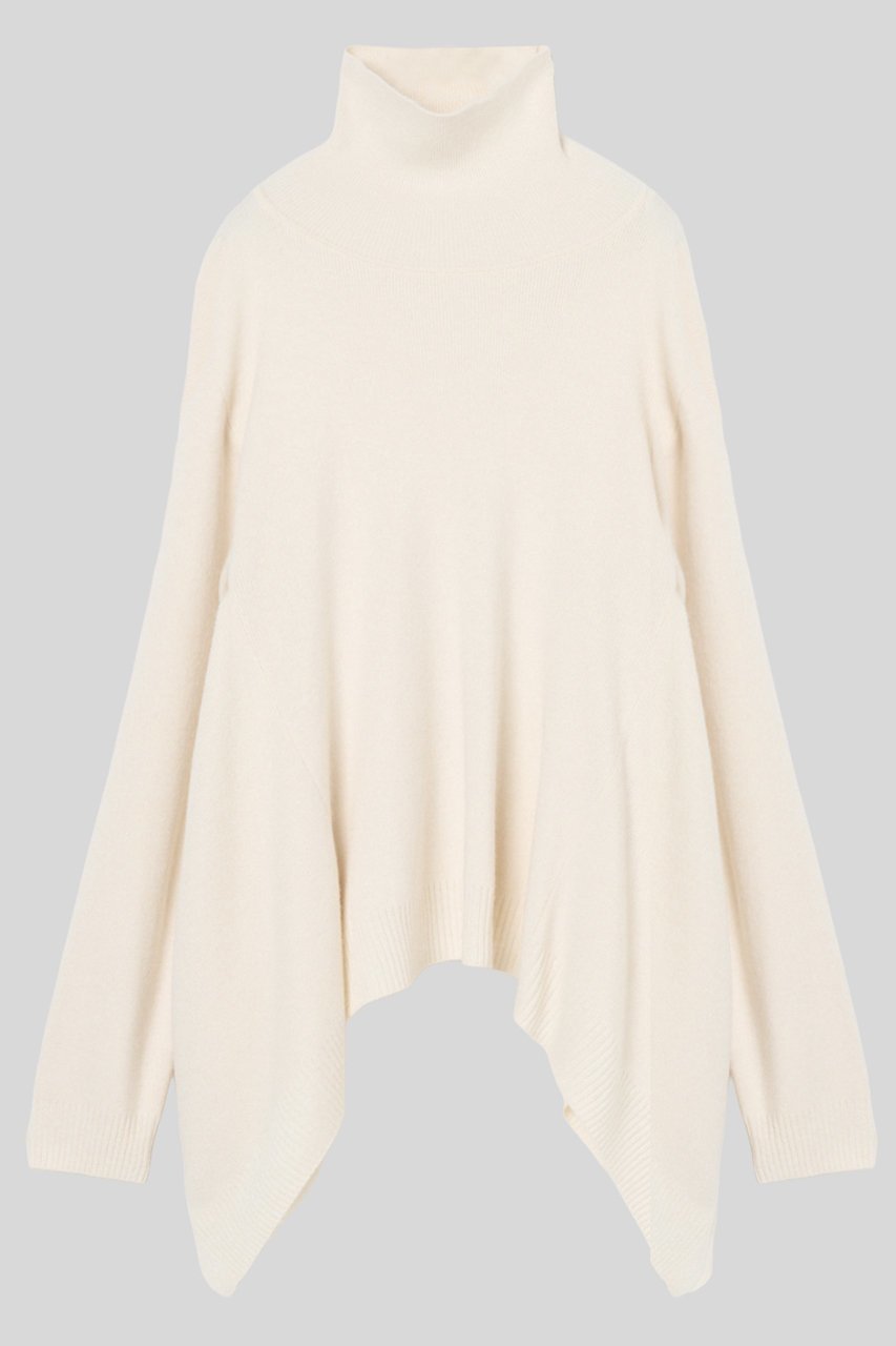 【イロット/IIROT】のスクエア ボックス ニット インテリア・キッズ・メンズ・レディースファッション・服の通販 founy(ファニー) 　ファッション　Fashion　レディースファッション　Fashion for Women　トップス・カットソー　Cut & Sew Tops　ニット　Knit Tops & Sweaters　カジュアルプルオーバー・ニットトップス　Pullovers & Knit Tops / Casual Pullovers　なめらか　Smooth, Silky Texture　スクエア　Square, Square Shape　パターン　Pattern, Design Print　ボックス　Boxy, Box Shape　エレガント 上品　Elegant　軽量　Lightweight, Ultra Light　オフ ホワイト|ID: prp329100004705719 ipo3291000000035665940