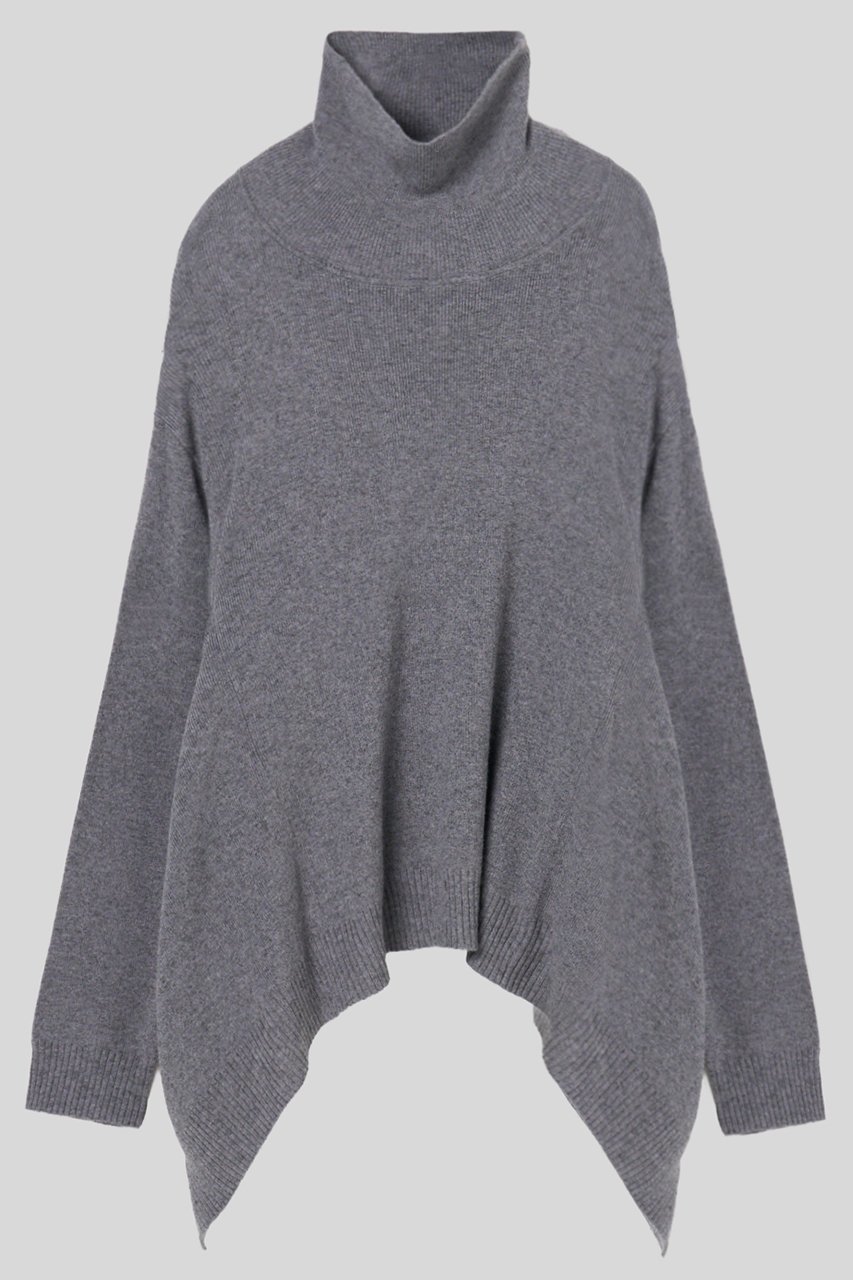 【イロット/IIROT】のスクエア ボックス ニット インテリア・キッズ・メンズ・レディースファッション・服の通販 founy(ファニー) 　ファッション　Fashion　レディースファッション　Fashion for Women　トップス・カットソー　Cut & Sew Tops　ニット　Knit Tops & Sweaters　カジュアルプルオーバー・ニットトップス　Pullovers & Knit Tops / Casual Pullovers　なめらか　Smooth, Silky Texture　スクエア　Square, Square Shape　パターン　Pattern, Design Print　ボックス　Boxy, Box Shape　エレガント 上品　Elegant　軽量　Lightweight, Ultra Light　グレー|ID: prp329100004705719 ipo3291000000035665943