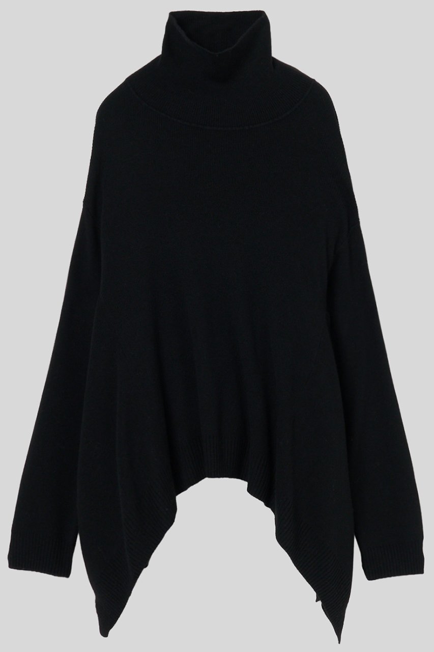 【イロット/IIROT】のスクエア ボックス ニット インテリア・キッズ・メンズ・レディースファッション・服の通販 founy(ファニー) 　ファッション　Fashion　レディースファッション　Fashion for Women　トップス・カットソー　Cut & Sew Tops　ニット　Knit Tops & Sweaters　カジュアルプルオーバー・ニットトップス　Pullovers & Knit Tops / Casual Pullovers　なめらか　Smooth, Silky Texture　スクエア　Square, Square Shape　パターン　Pattern, Design Print　ボックス　Boxy, Box Shape　エレガント 上品　Elegant　軽量　Lightweight, Ultra Light　ブラック|ID: prp329100004705719 ipo3291000000035665945