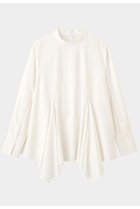 【ル フィル/LE PHIL】のスクエアヘムブラウス 人気、トレンドファッション・服の通販 founy(ファニー) ファッション Fashion レディースファッション Fashion for Women トップス・カットソー Cut & Sew Tops シャツ・ブラウス・オフィスカジュアル Elegant Blouses & Button-Ups とろみ Fluid, Flowy Fabric シンプル Simple, Minimal スクエア Square, Square Shape スタンダード Standard, Basic スリーブ Sleeve, Long Sleeve / Short Sleeve ツイル Twist, Twisted Detail バランス Balance, Style Balance フォルム Silhouette, Form ロング Long, Long-Length 新作・新入荷 New Arrivals / New In thumbnail ホワイト|ID: prp329100004705722 ipo3291000000033984816