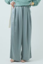 【カオス/Chaos】のスケープパンツ 人気、トレンドファッション・服の通販 founy(ファニー) ファッション Fashion レディースファッション Fashion for Women パンツ Pants & Trousers サテン Satin, Glossy Fabric フロント Front, Front Design ポケット Pocket, Pocket Detail ワイド Wide, Wide Fit 新作・新入荷 New Arrivals / New In A/W・秋冬 Autumn/Winter thumbnail グリーン|ID: prp329100004705727 ipo3291000000033984863